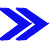 Logo flèche de couleur bleue plaçé devant voir nos offres en bas de la rubrique création et web